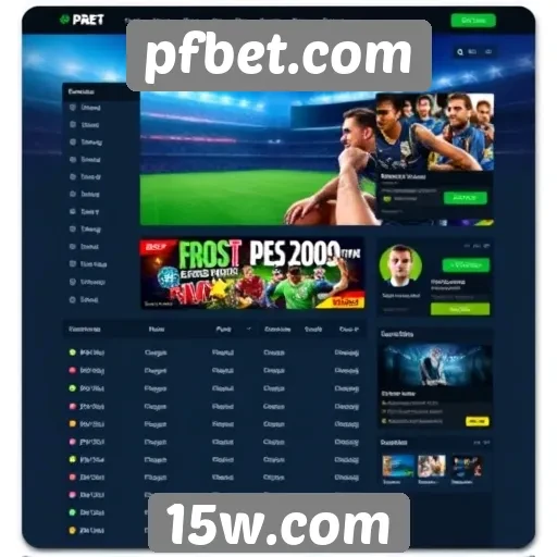 Interface e usabilidade do site pfbet.com